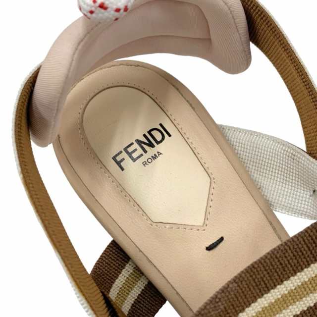 フェンディ FENDI コリブリ パンプス サンダル 靴 シューズ ズッカ スリングバック メタルヒール メッシュ ブラウン系の通販はau PAY  マーケット - Tieel | au PAY マーケット－通販サイト