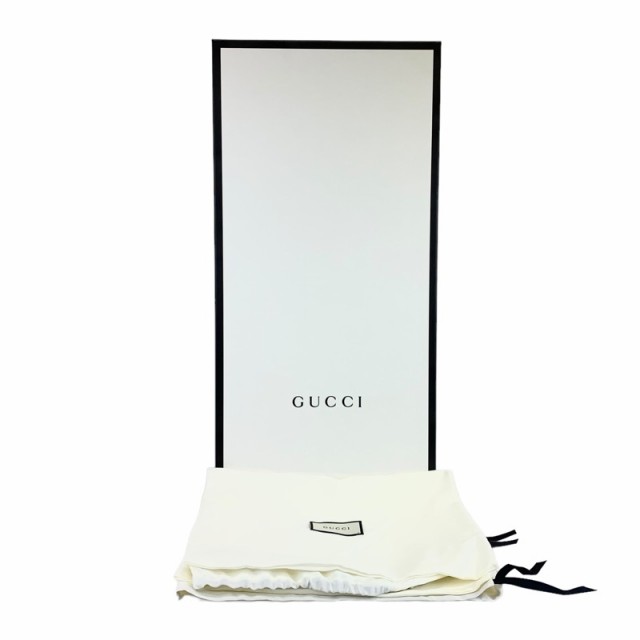 グッチ GUCCI ブーツ ロングブーツ 靴 シューズ キャンバス ブラウン系 未使用 GGロゴ