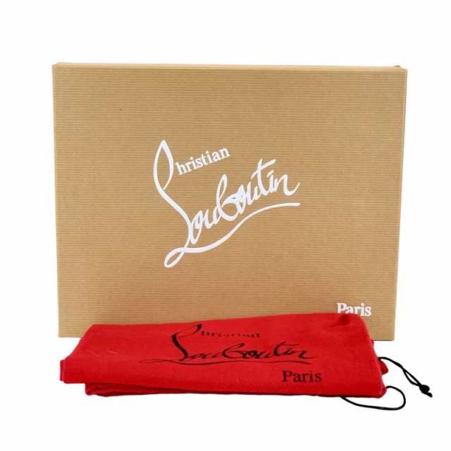 クリスチャンルブタン Christian Louboutin パンプス 靴 シューズ レザー コルク アイボリー オーロラ スパイク スタッズ