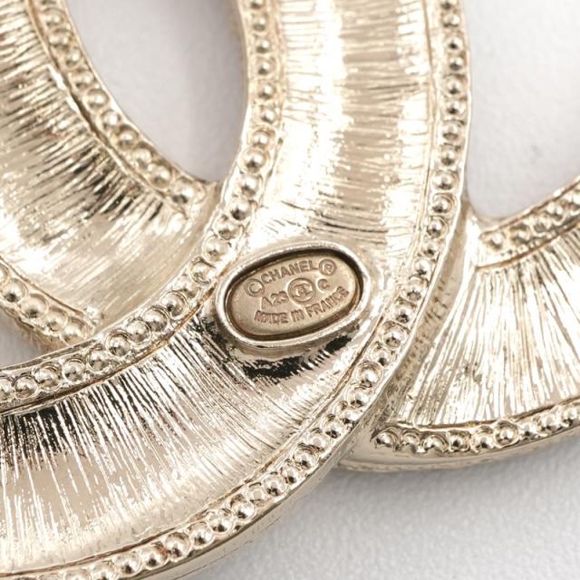 シャネル CHANEL ブローチ コサージュ マルチカラー ココマーク ライン 
