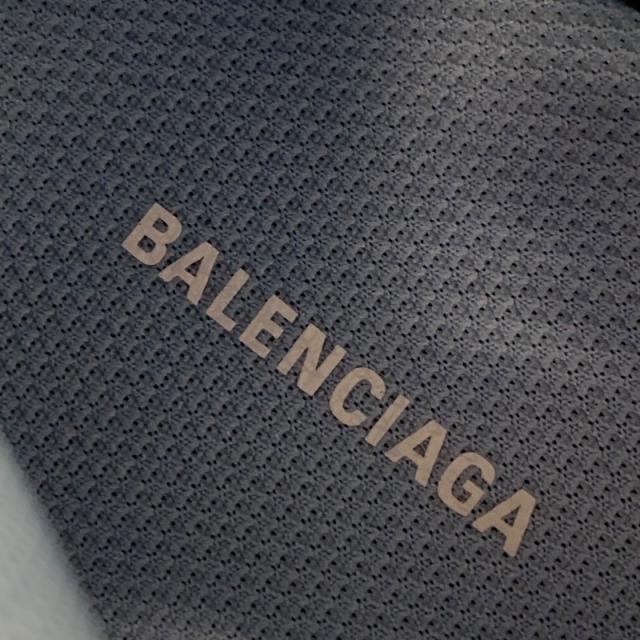 バレンシアガ BALENCIAGA トリプルS スニーカー 靴 シューズ レザー ライトブルー 未使用 ロゴ メンズ_6