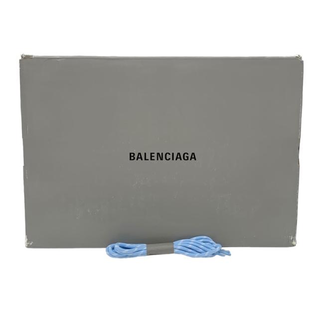 バレンシアガ BALENCIAGA トリプルS スニーカー 靴 シューズ レザー ライトブルー 未使用 ロゴ メンズ_8