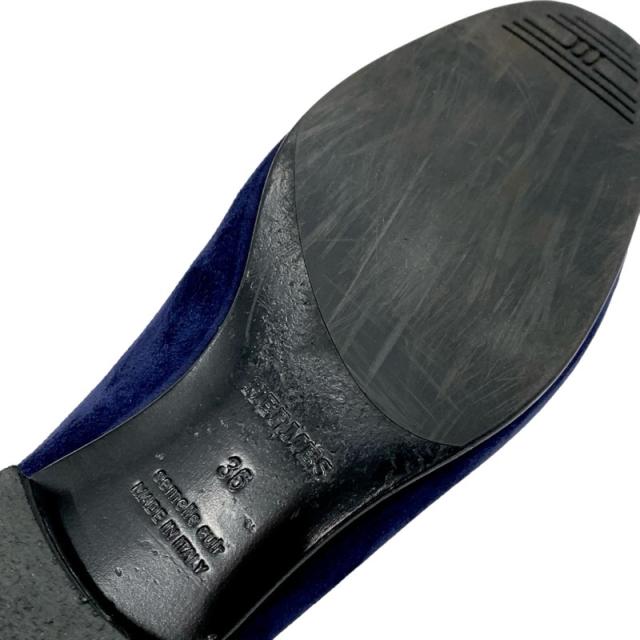 エルメス モカシン ロワイヤルローファー スエード36 エルメス