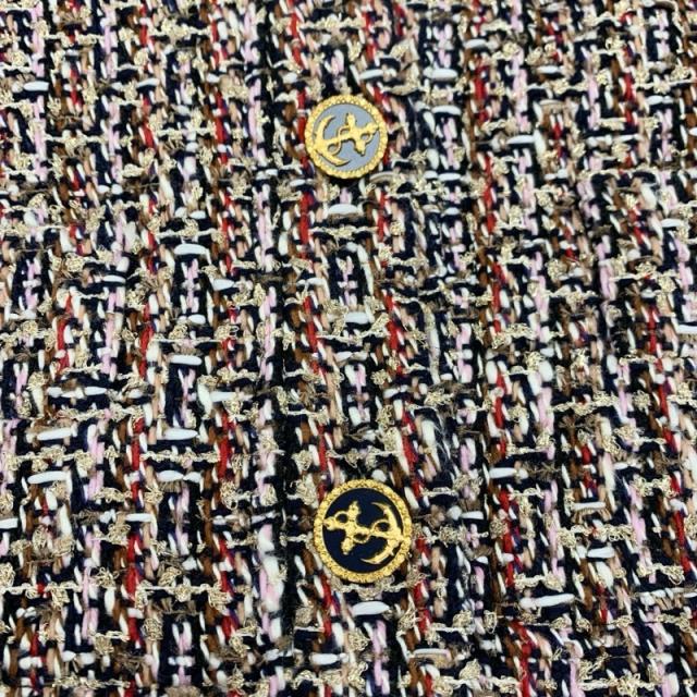 LOUIS VUITTON - ルイヴィトン LOUIS VUITTON モノグラムジレボクシーツイードジャケット アウター マルチカラー  未使用 モノグラム ツイード ルイヴィトン LOUIS VUITTON モノグラムジレボクシーツイード