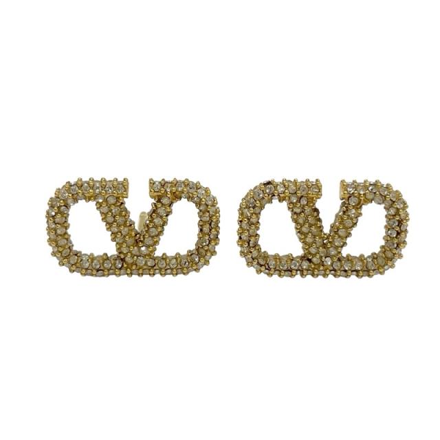 ヴァレンティノ VALENTINO ピアス イヤリング ゴールド Vロゴ ヴァレンティノ VALENTINO ピアス イヤリング ゴールド Vロゴ