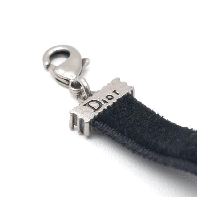 JADIOR ロゴ チョーカー 黒 ベルベット Christian Dior - クリスチャン 