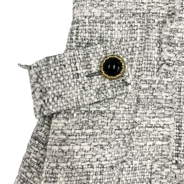 ルイヴィトン LOUIS VUITTON ワンピース コットン グレー ツイード