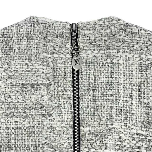 ルイヴィトン LOUIS VUITTON ワンピース コットン グレー