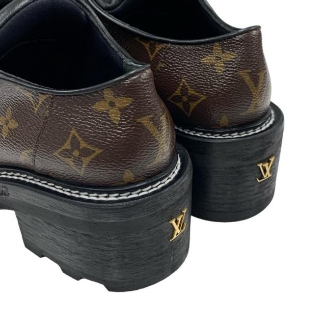 ルイヴィトン LOUIS VUITTON ボブールライン モノグラム ローファー 