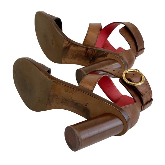 【美品】ルイヴィトン モノグラム パンプス サンダル レディース ブラウン 楽天市場】ブラウン（ブランドルイ・ヴィトン）（サンダル