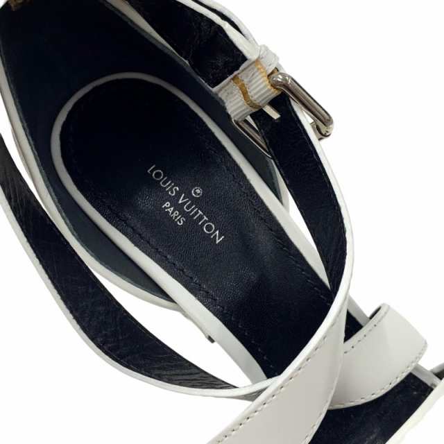ルイヴィトン LOUIS VUITTON マッチメイクライン モノグラム サンダル 靴 シューズ レザー ホワイト ブラウン ダミエの通販は