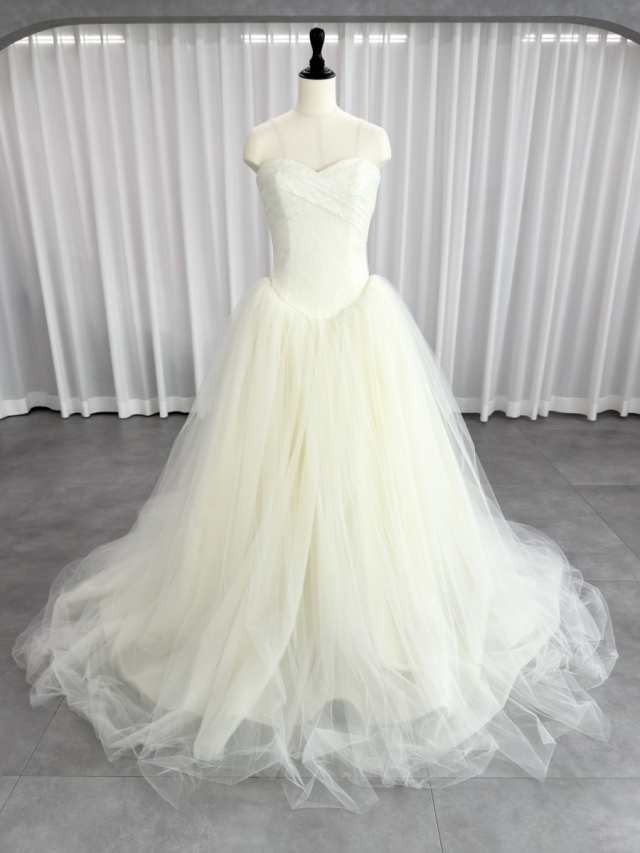 ヴェラウォン VERA WANG BRIDE バレリーナ Ballerina プリンセスライン ウェディングドレス アイボリー 白