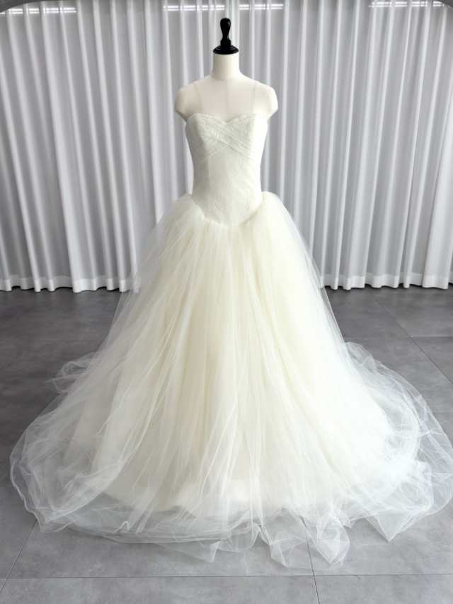 ヴェラウォン VERA WANG BRIDE バレリーナ Ballerina プリンセスライン ウェディングドレス アイボリー 白