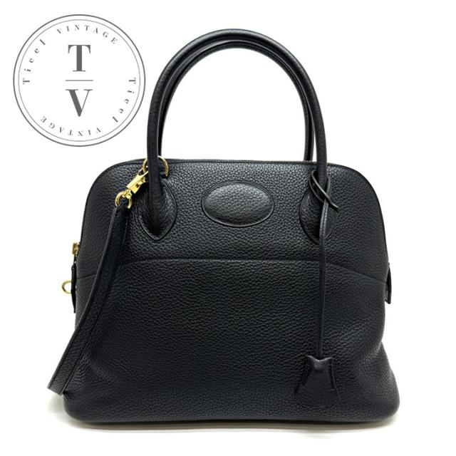 エルメス HERMES ボリード31 ボリード 31 バッグ トートバッグ ショルダーバッグ トリヨンクレマンス ノワール ブラック 黒の通販は