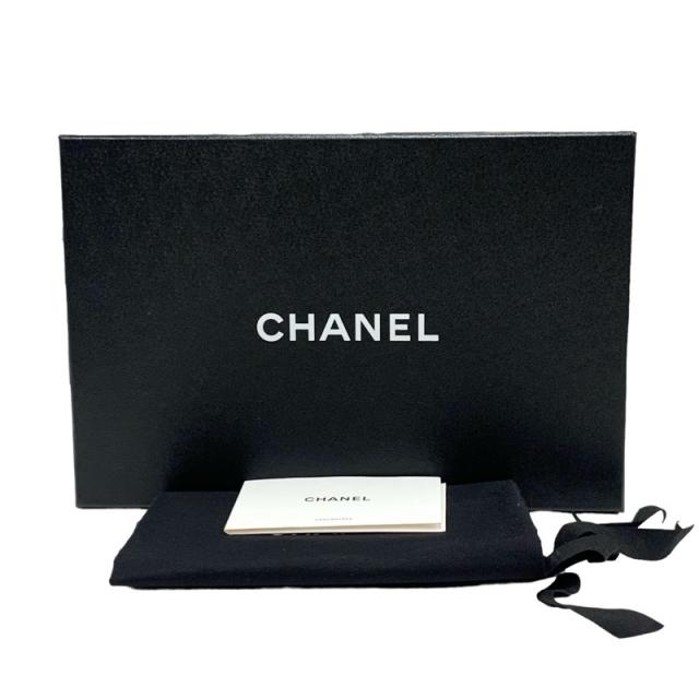 シャネル CHANEL パンプス 靴 シューズ ウール レザー マルチカラー ベージュ ロゴ ツイード_9