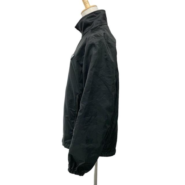 プラダ PRADA アウター リサイクルポリエステル ブラック 黒 トライアングルロゴプレート ブルゾン リバーシブル メンズ_1