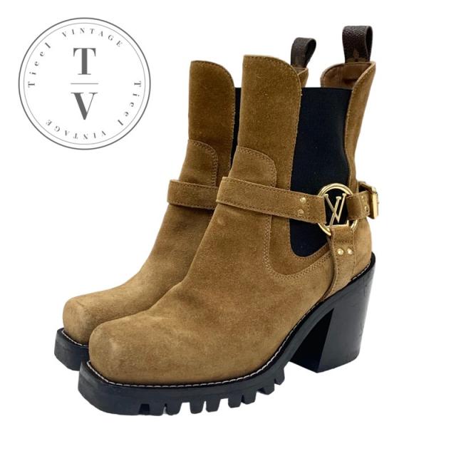 ルイヴィトン LOUIS VUITTON リミットレスライン ブーツ ショート