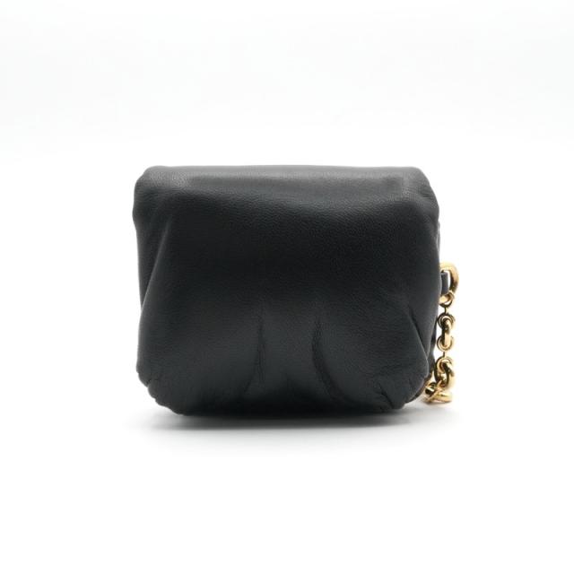 ロエベ LOEWE チャーム ブラック ゴールド アナグラム 小物入れ ロエベ LOEWE チャーム ブラック ゴールド アナグラム 小物入れ