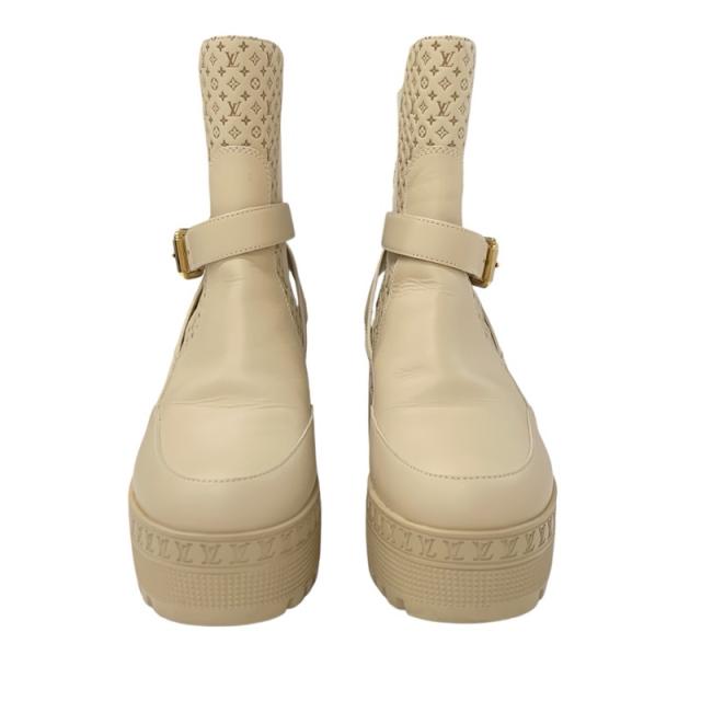 ローリエートライン LOUIS モノグラム ルイヴィトン VUITTON ブーツ