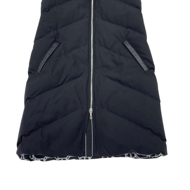 エルメス ナイロン ダウンベスト アウター ブラック エルメス HERMES アウター ナイロン ブラック 黒 ダウンベストの通販は