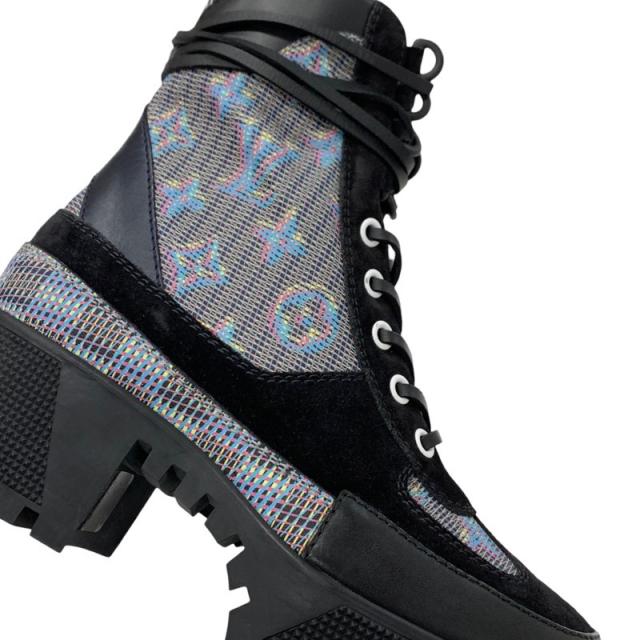 ルイヴィトン LOUIS VUITTON ローリエートライン モノグラム ブーツ