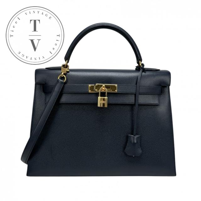 エルメス HERMES ケリー28 ケリー 28 バッグ トートバッグ ショルダーバッグ クシュベル ブルーインディゴ ブルー系 ネイビー系 青 紺の通販は