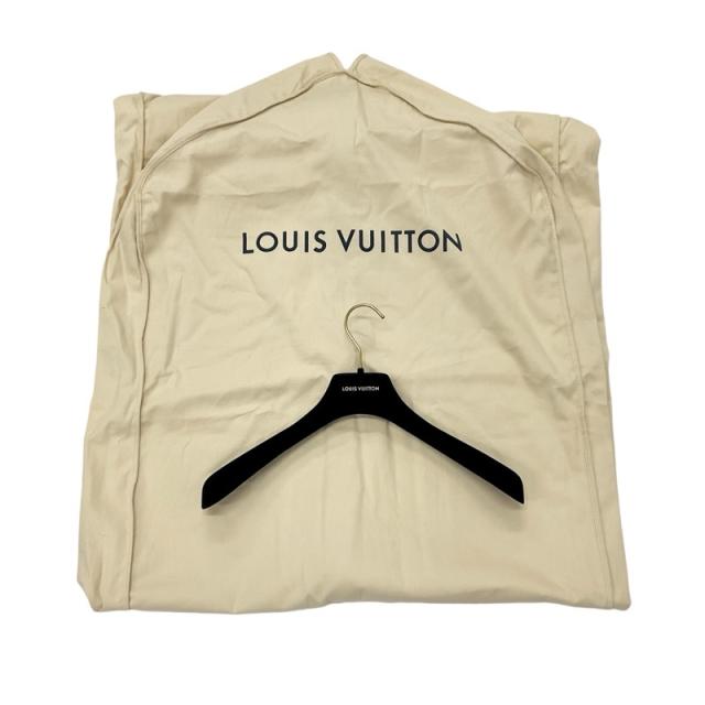 ルイヴィトン LOUIS VUITTON アウター ネイビー イエロー モノグラム ベルテッド ダブルフェイス フーデッド ラップコート_9