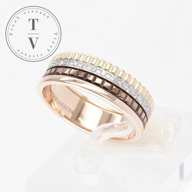 ブシュロン BOUCHERON キャトル クラシック リング スモール キャトルリング quatre classique リング 指輪 750の通販は