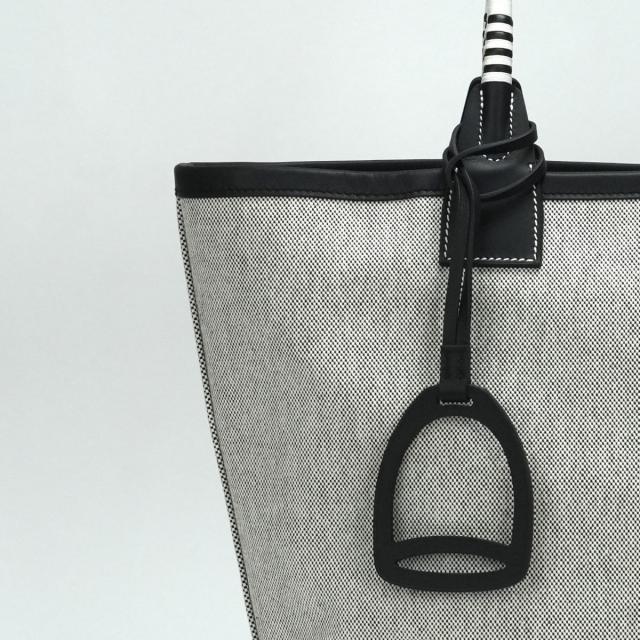 エルメス HERMES スティープル28 スティープル 28 バッグ トートバッグ ショルダーバッグ トワルアッシュ　スイフト ノワール ブラックの通販は