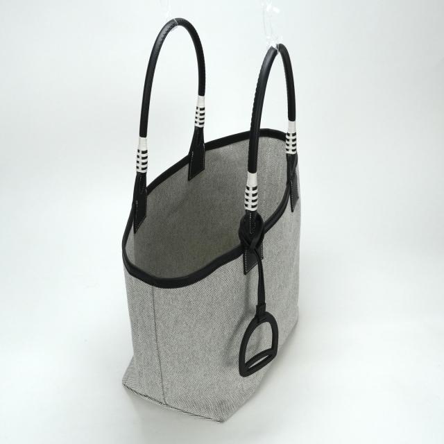 エルメス HERMES スティープル28 スティープル 28 バッグ トートバッグ ショルダーバッグ トワルアッシュ　スイフト ノワール ブラックの通販は