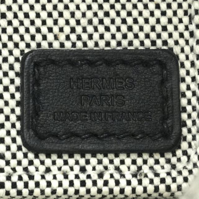 エルメス HERMES スティープル28 スティープル 28 バッグ トートバッグ ショルダーバッグ トワルアッシュ　スイフト ノワール ブラックの通販は