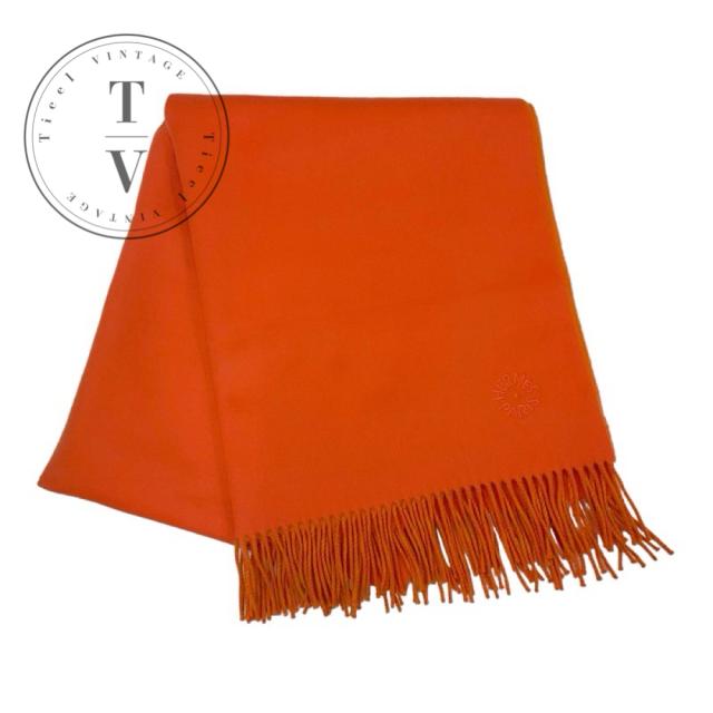 HERMESカシミヤダブルフェイスマフラー