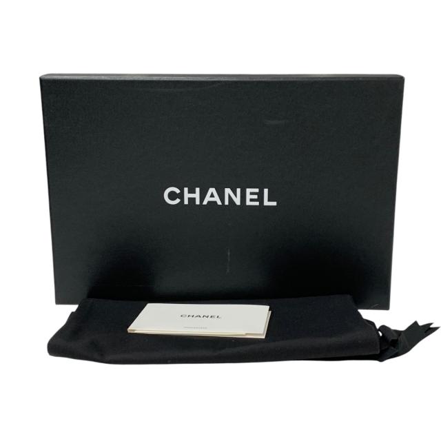 シャネル CHANEL フラットシューズ 靴 シューズ スエード グレー ブラック ゴールド ココマーク ローファー_9