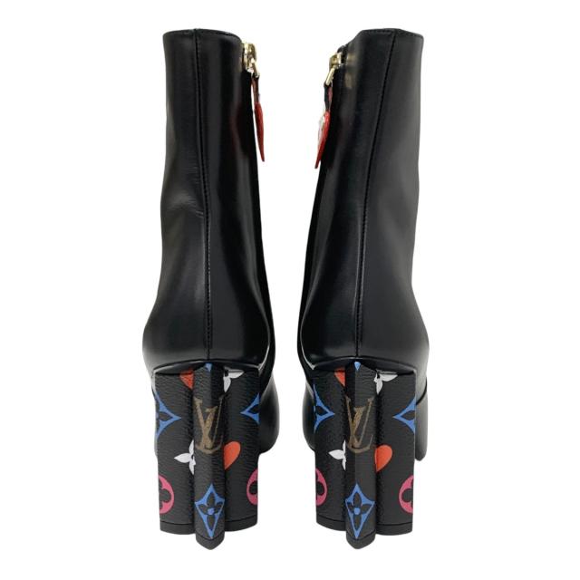 ルイヴィトン LOUIS VUITTON シルエットライン モノグラム ブーツ
