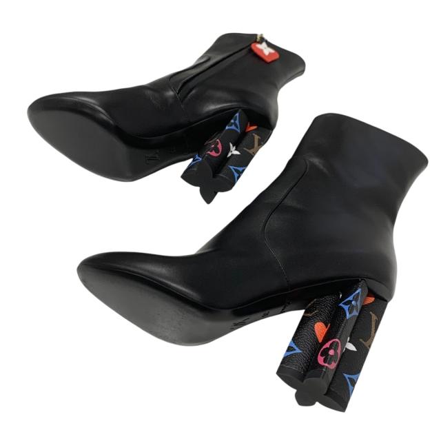 ルイヴィトン LOUIS VUITTON シルエットライン モノグラム ブーツ