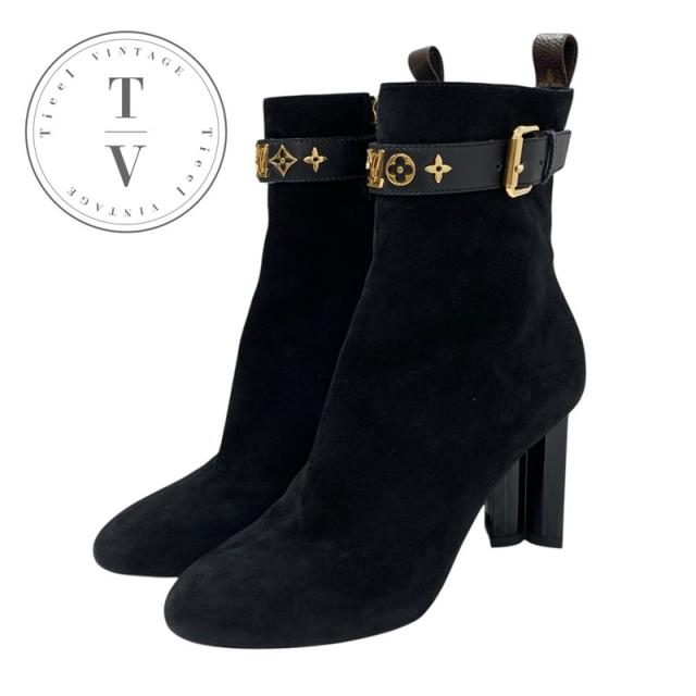 ルイヴィトン LOUIS VUITTON シルエットライン モノグラム ブーツ