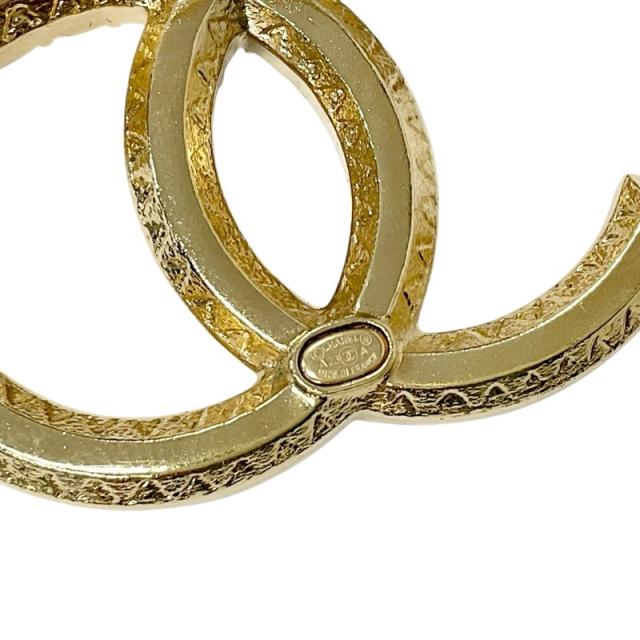 シャネル CHANEL ブローチ コサージュ ゴールド ココマーク