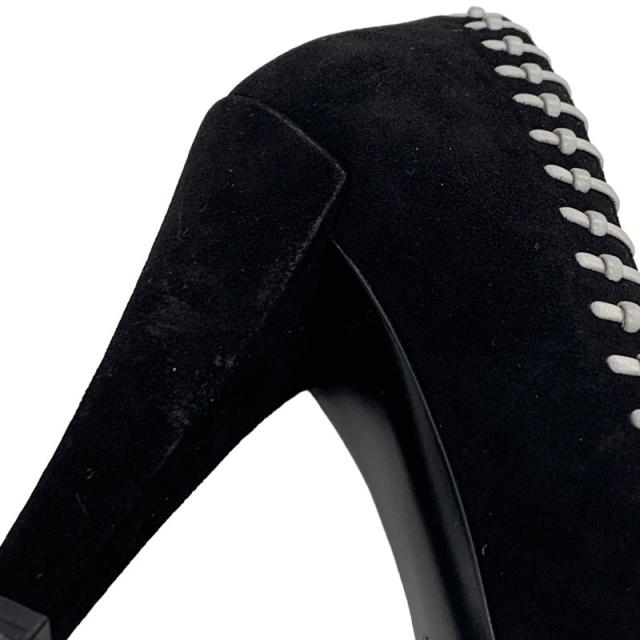 シャネル CHANEL パンプス 靴 シューズ スエード レザー