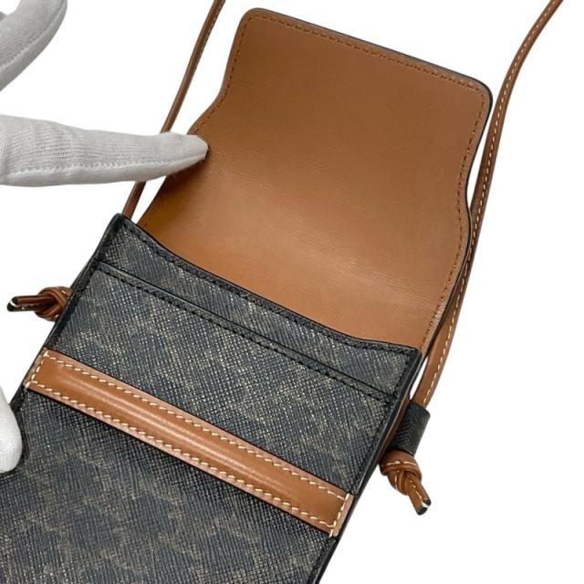 セリーヌ CELINE 携帯・スマホアクセサリー ブラウン トリオンフ