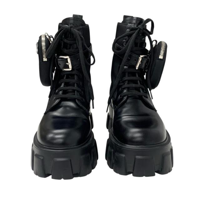 プラダ PRADA モノリス ブーツ ショートブーツ 靴 シューズ