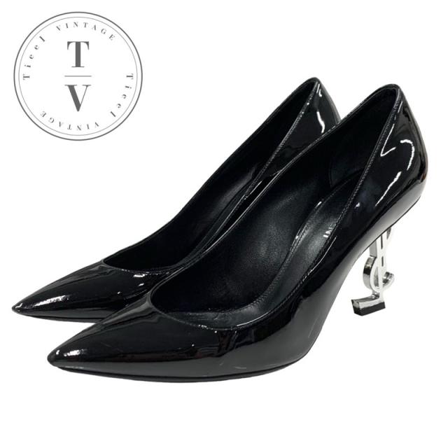 SAINT LAURENT サンローランヒール 黒