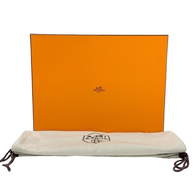 エルメス HERMES ハナエ ブーツ ショートブーツ 靴 シューズ スエード レザー ブラック 黒_8