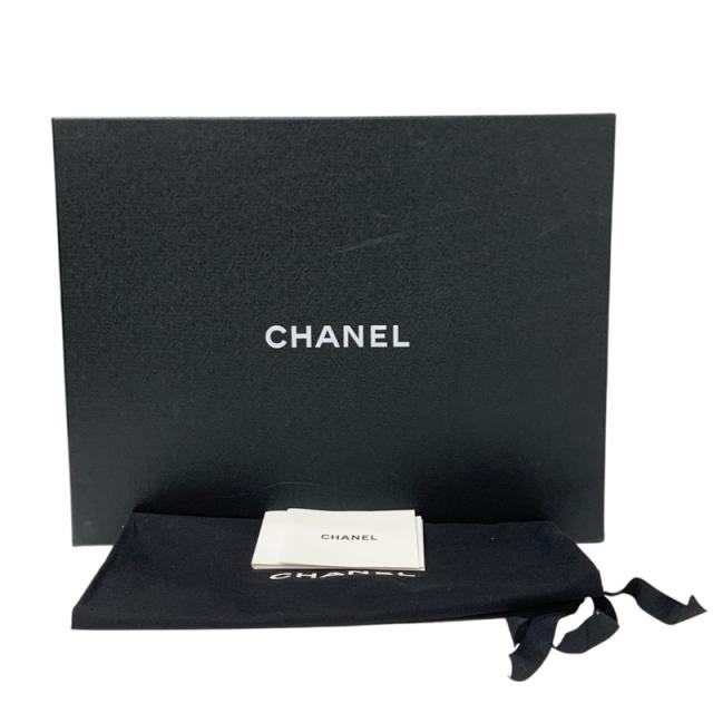 シャネル CHANEL ブーツ ショートブーツ 靴 シューズ レザー ファブリック ブラック 黒 ココマーク パール_9