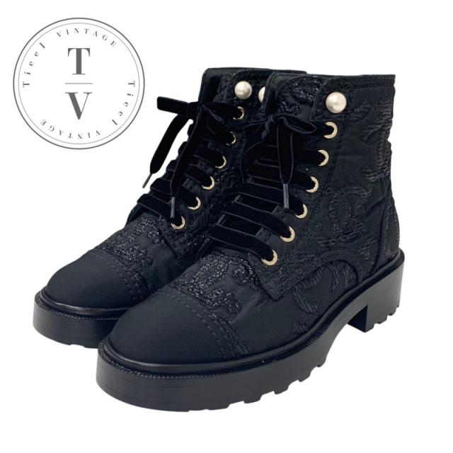シャネル CHANEL ブーツ ショートブーツ 靴 シューズ