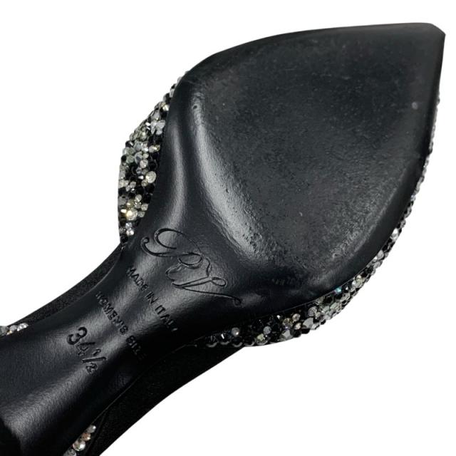 ロジェヴィヴィエ Roger Vivier パンプス 靴 シューズ サテン シルバー