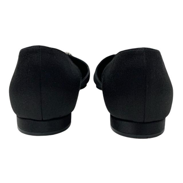 マノロブラニク MANOLO BLAHNIK フラットシューズ 靴 シューズ サテン