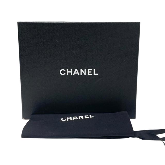 シャネル CHANEL ローファー 革靴 靴 シューズ パテント ホワイト 白 ゴールド ココマーク パール_9