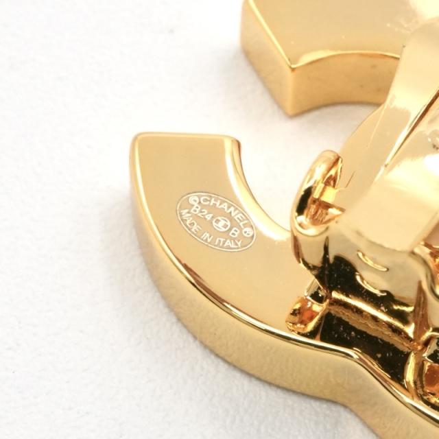 シャネル CHANEL ピアス イヤリング ゴールド ブラック ココマーク