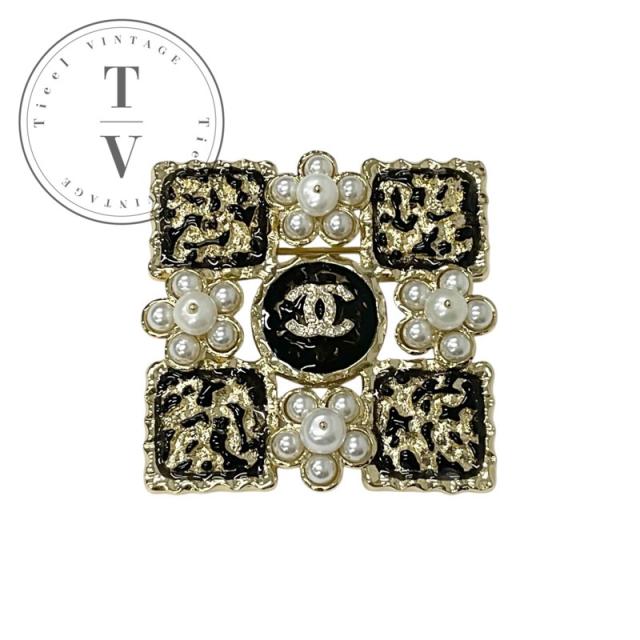 シャネル ブローチ ココマーク 香水 ボトル ビジュー ラインストーン