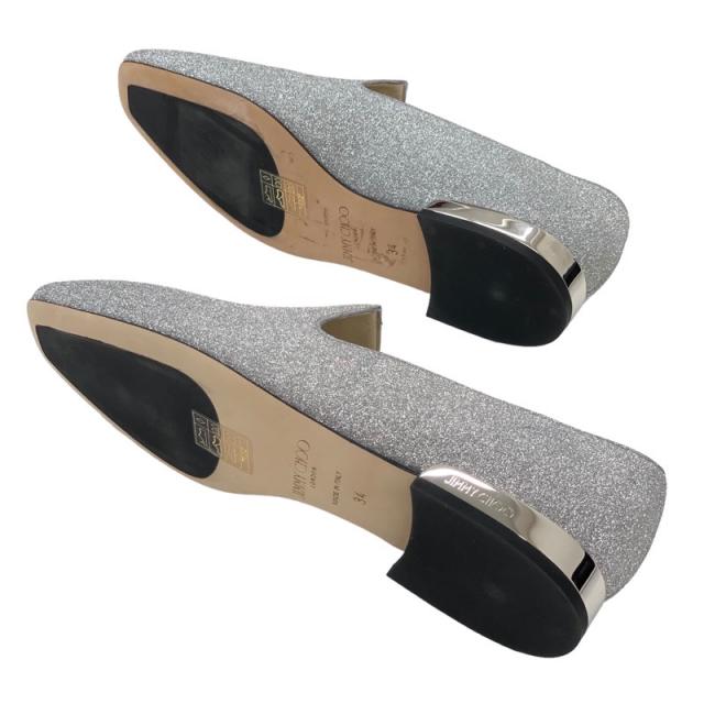 ジミーチュウ JIMMY CHOO フラットシューズ 靴 シューズ レザー